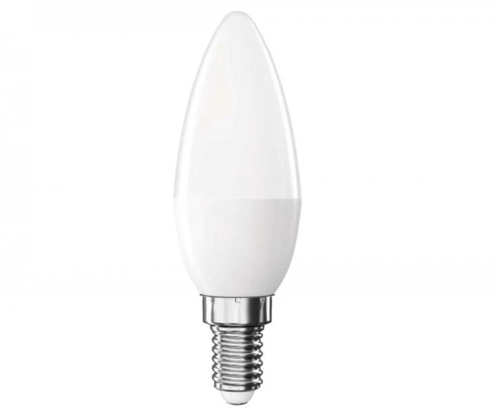LED iarovka svieka Emos Classic E14, 6,5 W (60 W) neutrln biela
