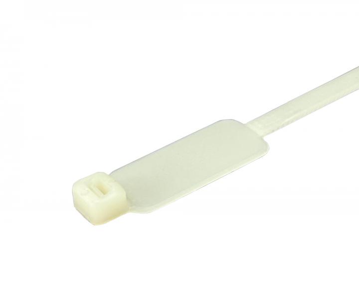 S�ahovac� p�sik plastov� pr�rodn� RTID-675, 190x5 mm, popisov� pole - 100 ks