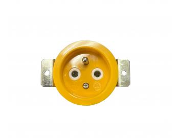 Reflexn� vstavan� z�suvka ABB 5517-2312 Y, 220 V, 16 A - �lt�