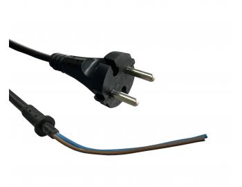 Flexo PVC nra 862071-1-2/2.20, 2x0,75, rovn vidlica, ierna - 2,20 m