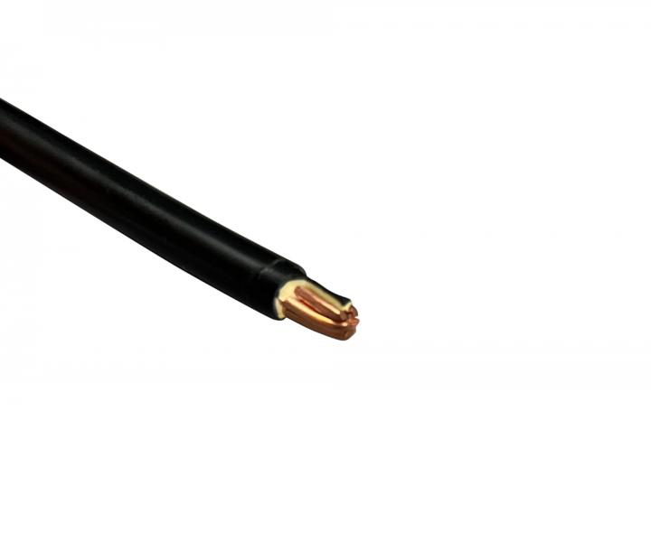 Vodi� jednol�niov� pevn� CY 16 H07V-R NKT, �ierny