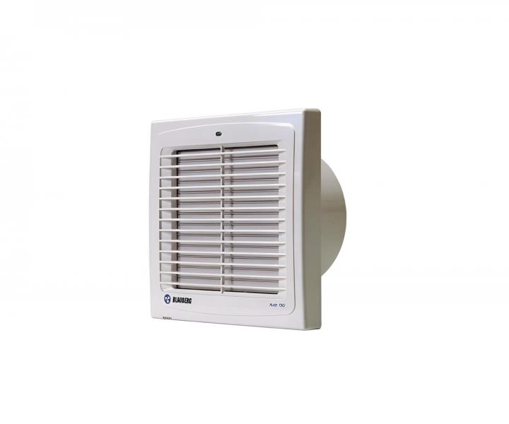 Axilny kpeov ventiltor Blauberg Auto 100H, automatick alzia, senzor vlhkosti, asov dobeh