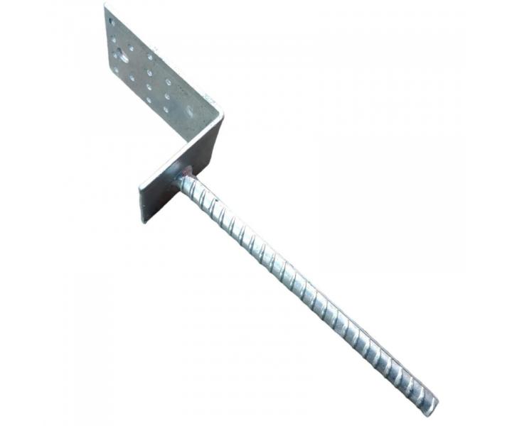 Kotviaca patka do betnu L 80x80x120mm, M16, zinok