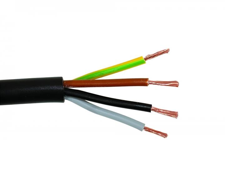 K�bel gumov� H07RN-F 4x10 G, Iemmequ - 1 m