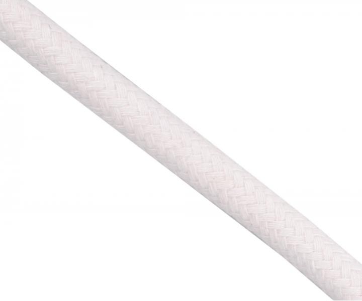 Kbel CYSY H05VV-F 2x0,5 Precon, opleten, biely - 1 meter