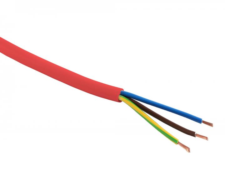 K�bel gumen� H05RR-F 3x1, ProPS, �erven� - 1 m