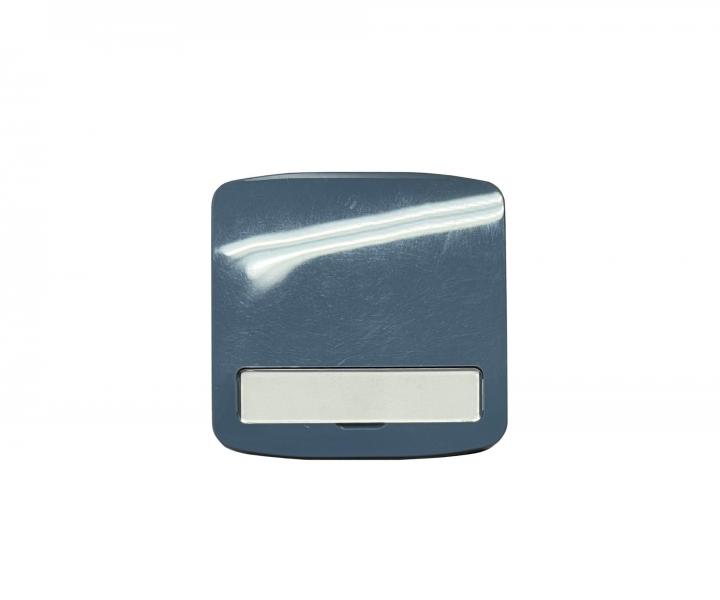 Kryt sp�na�a jednoduch�, s popisov�m po�om ABB Tango 3558A-A00620 M2 - svetlomodr�