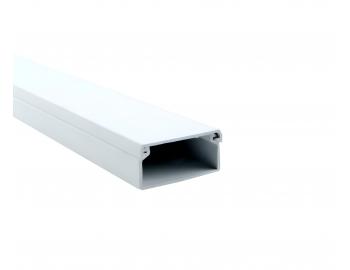 Li�ta na k�ble Malpro, 40x20, biela - 1 m