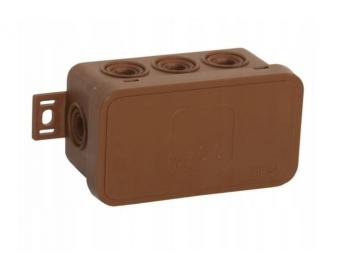 Rozboovacia krabica IP54 U.H.TED, V8, 80x45x41mm, elastick, hned