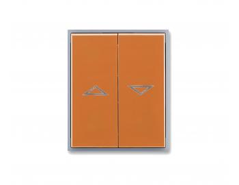 Kryt sp�na�a �al�ziov�ho ABB Element-Time 3558E-A00662 07, delen� - karamelov�/�adov� �ed�