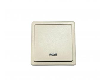 Sp�na� kompletn� ABB Classic 3553-21289 B2, radenie 1, signaliza�n� di�dov� �iarovka - tlmen� biela