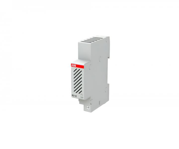 Zvonek ABB RI12, 12V, AC, preruovan chod