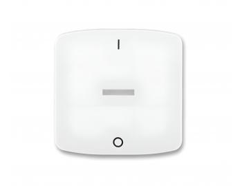 Kryt sp�na�a jednoduch� s priezorom ABB Tango 3558A-A655 B - biela