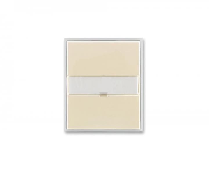 Kryt spnaa s popisovm poom ABB Element-Time 3558E-A00610 21 - slonov kos/adov biela