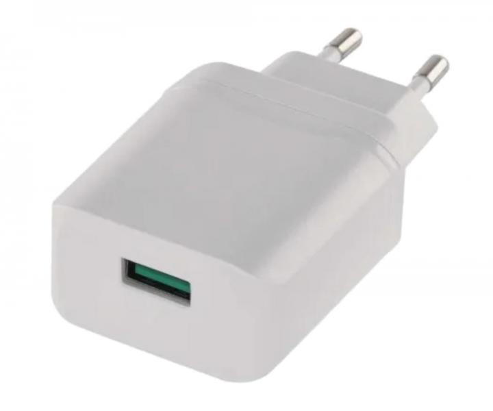 Univerzlny nabjac USB adaptr Emos Quick 3A (18 W) biely