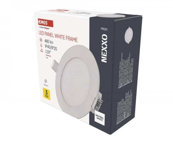 Kruhov podhadov LED svietidlo Emos Nexxo ZD1122, 6 W, neutrln biela