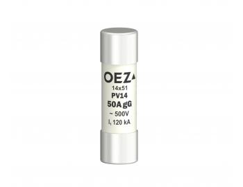 Pojistkov vloka PV14 50A gG OEZ 06736, AC 500V/DC 250 V