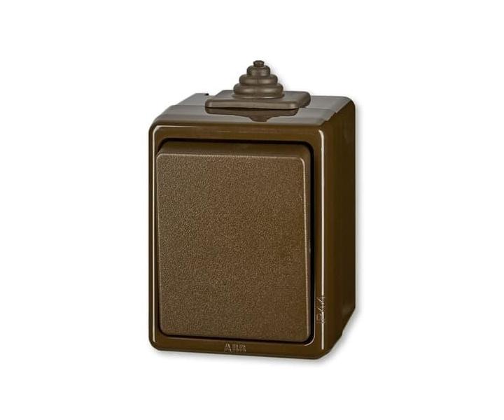 Prepna jednoplov, radenie 1, IP44 ABB Praktik 3553-01929 H - hned  