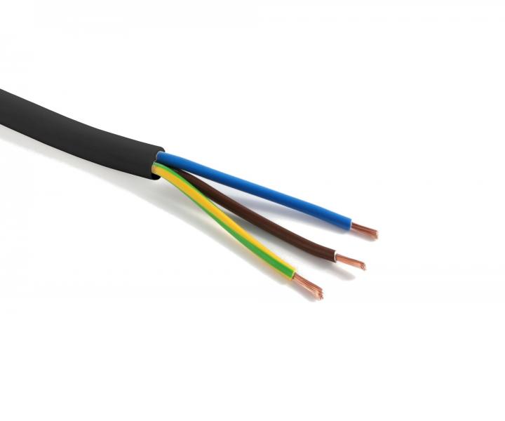 Kbel CYSY H05VV-F 3Gx0,75 C Kbel Vrchlab - ierny