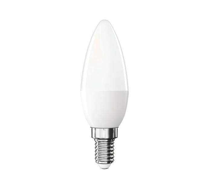 LED iarovka svieka Emos Classic, E14, 4,2 W (40 W), neutrln biela - 1 ks