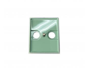 Kryt z�suvky telev�zny a rozhlasov� ABB Element-Time 5011E-A00200 22 - ag�ve/�adov� biela