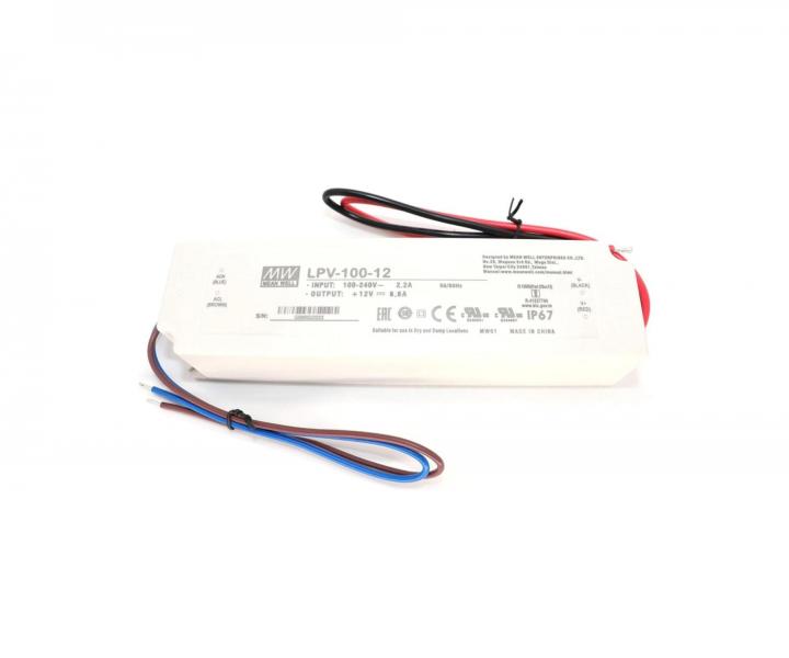 Napjac zdroj pre LED Mean Well LPV-100-12, 100 W, 12 V