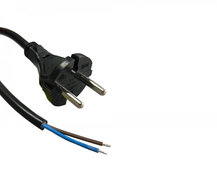 Flexo nra guma 522101-1-1/25, 2x1, rovn vidlica, ierna - 25 m