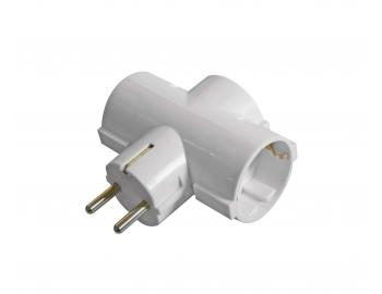 Rozboovacia zsuvka Schuko Emos P00242, 3x zsuvka