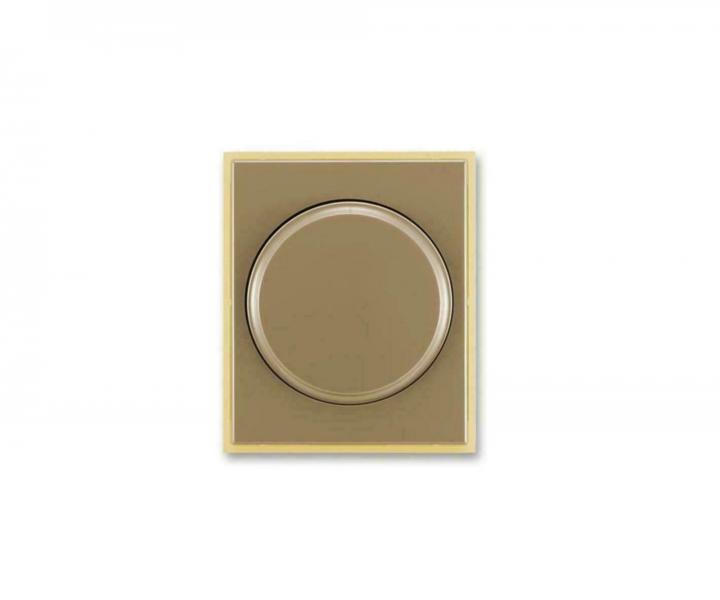 Kryt stmieva�a s oto�n�m ovl�dan�m ABB Element-Time 3294E-A00123 25 - k�vov�/op�lov�