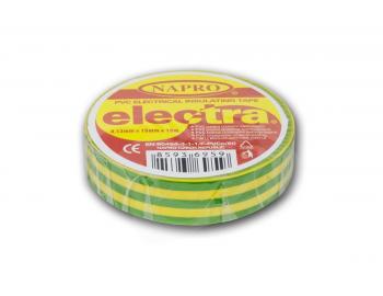 Izolan pska Napro electra PVC 0,13 mm x 15 mm x 10 m, zeleno-lt