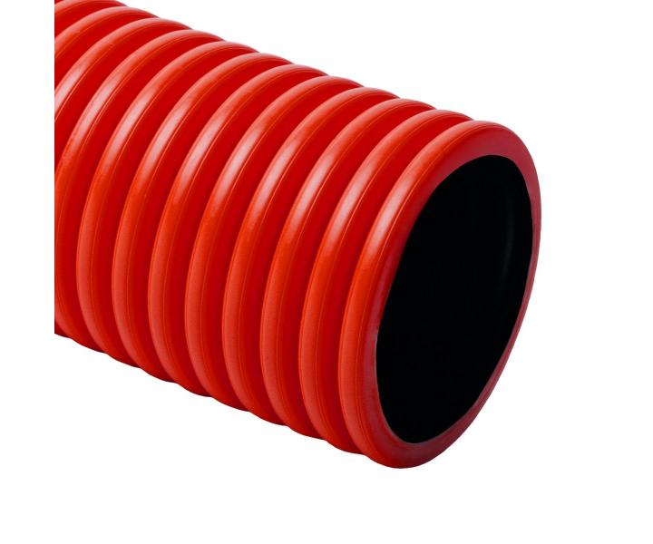 Pevn dvojpl᚝ov korugovan bezhalognov chrnika Kopodur pr. 63 mm, erven Kopos KD 09063_BC