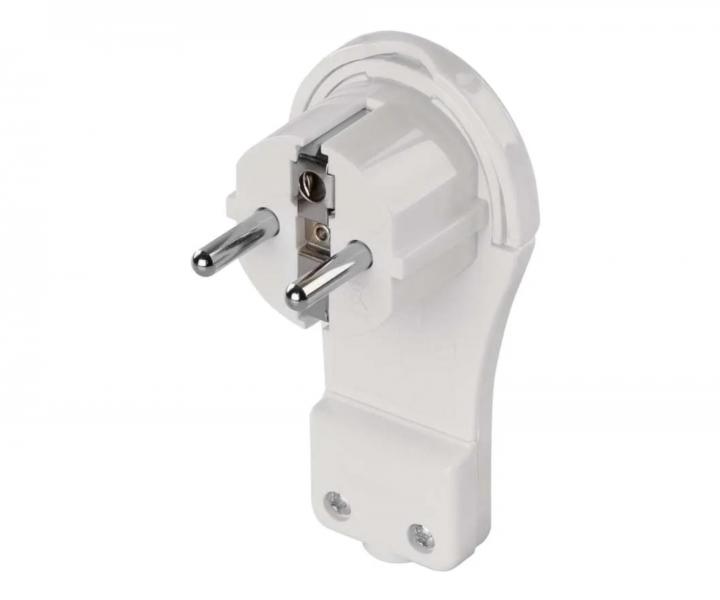 Uhlov vidlica pre predlovac kbel Emos P0066, IP20 250 V, 16 A - biela