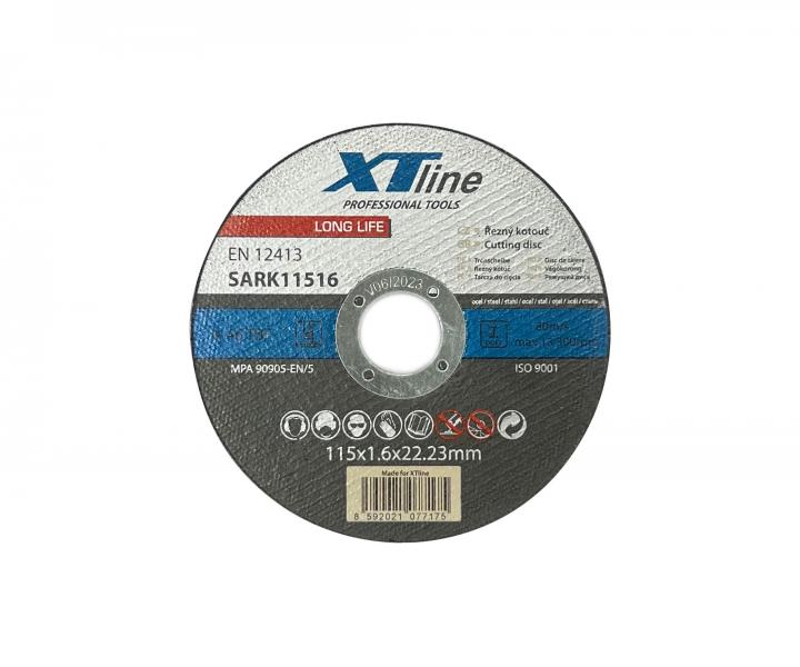 Rezac kot na oce XTline Sark 11516, 115 x 1,6 x 22,2