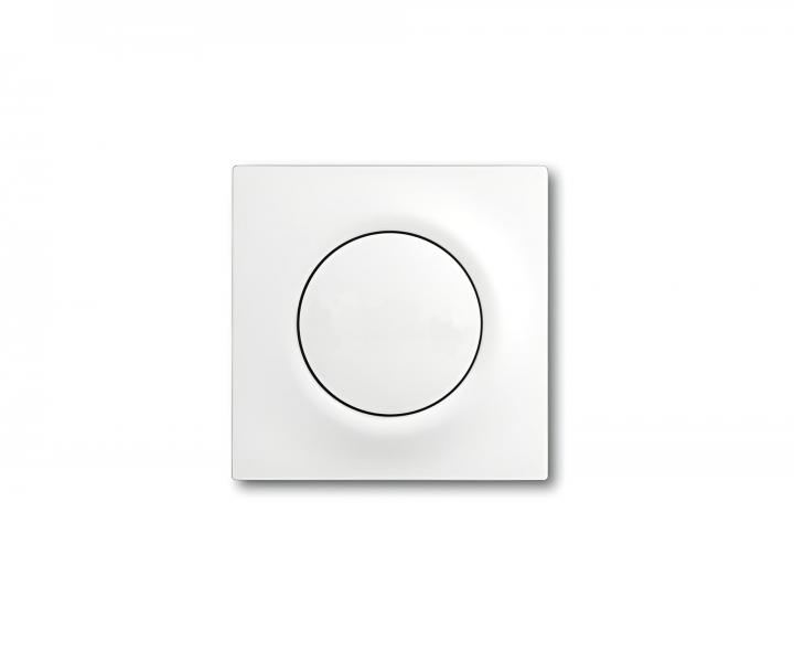 Kryt sp�na�a s tla�idlov�m ovl�dan�m, s kontrolkou ABB Impuls 2CKA001753A0182 - mechov� biela