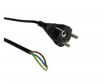 Flexo PVC �n�ra 863109-1-53/2, 3x1, dutinky, rovn� vidlica, �ierna - 2 m