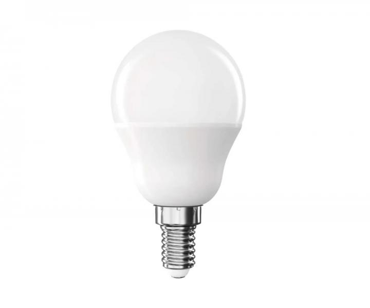 LED iarovka Emos Classic Mini Globe, E14, 4,2 W (40 W), tepl biela