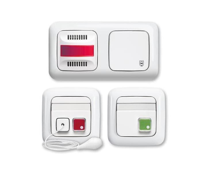 Sada pre ndzov signalizciu ABB Reflex SI 3280B-C10001 B - alpsk biela  