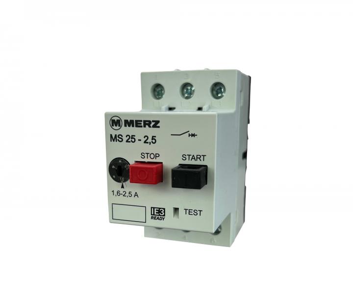 Motorov ochrann spa Merz MS25-2,5, 1,6-2,5 A