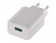 Univerzlny nabjac USB adaptr Emos Quick 3A (18 W) biely