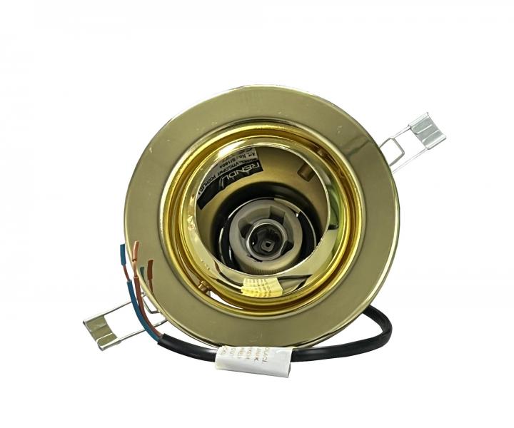 Kruhov podhadov vklopn svietidlo Rendl SI1804, IP20, R50, E14, 250 V, 40 W - zlat