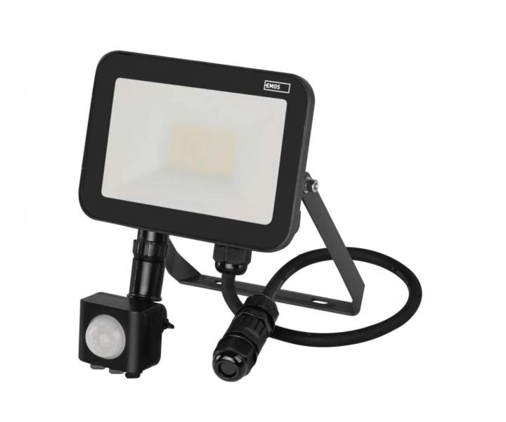 LED reflektor s pohybovm idlem Emos Inovo ZS2722, IP65, 20 W, neutrln biela