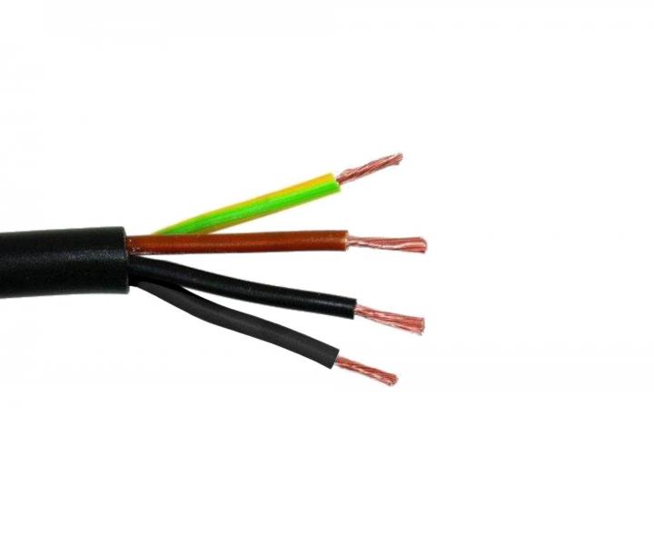 Kbel H05RR-F 4x4 Prysmian - ierny