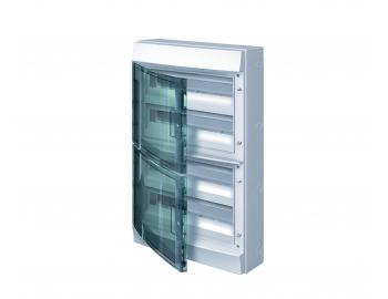 Rozvodnica na omietku ABB 65P18X42A, IP65, 72 modulov (4x18)
