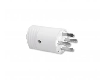 Vidlica typ K ABB 5538-8059, 10 A, 4p, 48 V, AC/DC - biela