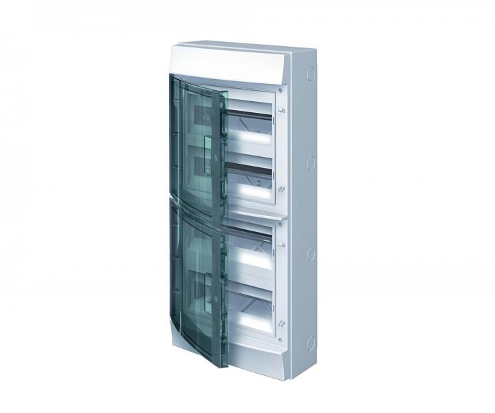 Rozvodnica na omietku ABB 65P12X42A, IP65, 48 modulov (4x12)
