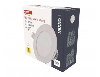 Kruhové podhľadové LED svietidlo Emos Nexxo ZD1122, 6 W, neutrálná biela