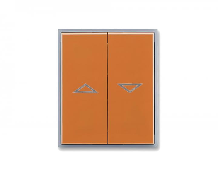 Kryt sp�na�a �al�ziov�ho ABB Element-Time 3558E-A00662 07, delen� - karamelov�/�adov� �ed�