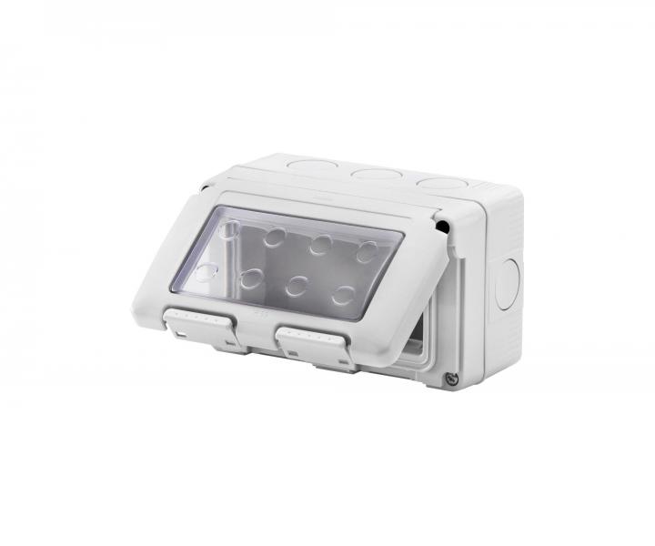Vodotesn rozvodn puzdro Gewiss GW27044, IP55, 4 moduly