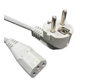 Flexo PVC potaov nra N5/863077-2-2/1,5, 3x0,75, uhlov vidlica, ed, 1,5 m - II. akos - zneisten