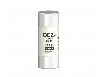 Pojistkov vloka PV22 50A gG OEZ 06750, AC 690 V/DC 250 V